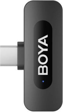 Boya BY-V10 V2.0 Typ-C Kabelloses Mikrofon für Mobiltelefon, Clip-On