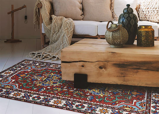 Tulup Ορθογώνιο Χαλάκι Κουζίνας 120x180cm 010260360160000020078 Κόκκινο