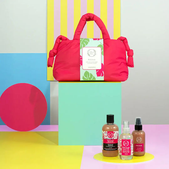 Fresh Line Pink Jungle Travel Set for Body Cleaning 3pcs