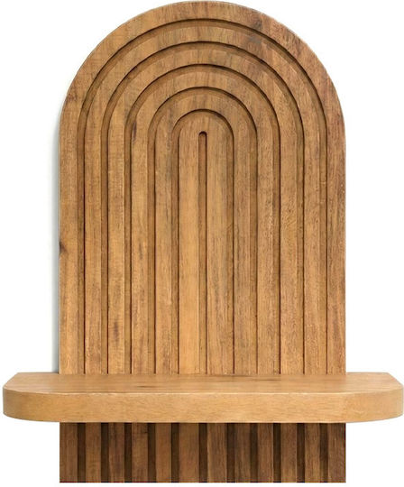 Ράφι Τοίχου Artwill Oak 26x13x35εκ.