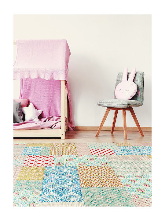 Tulup Ορθογώνιο Χαλάκι Κουζίνας Πολύχρωμο 100x150εκ.