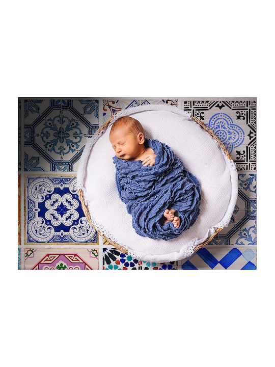 Tulup Правоъгълен Кухненски Килим Гръцки Плочки 150x225см