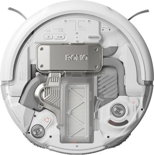 DJI Romo A Σκούπα Ρομπότ με Χαρτογράφηση Laser & Απορρόφηση 25000Pa Λευκή