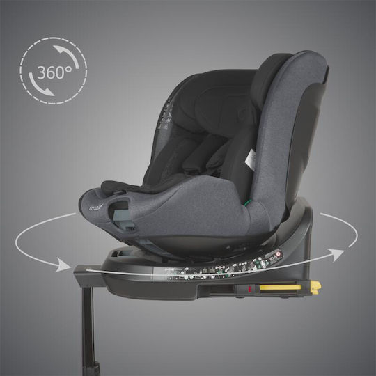 Coccolle Ario Καθισματάκι Αυτοκινήτου i-Size με Isofix Anthracite