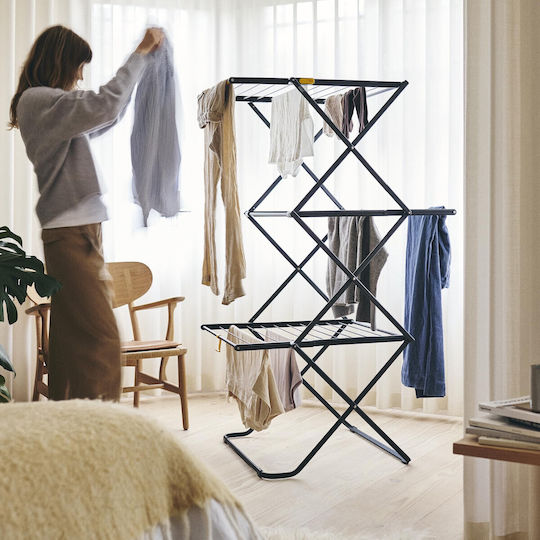 Joseph Joseph Folding Floor Clothes Drying Rack Made of Aluminum with 16m Hanging Length