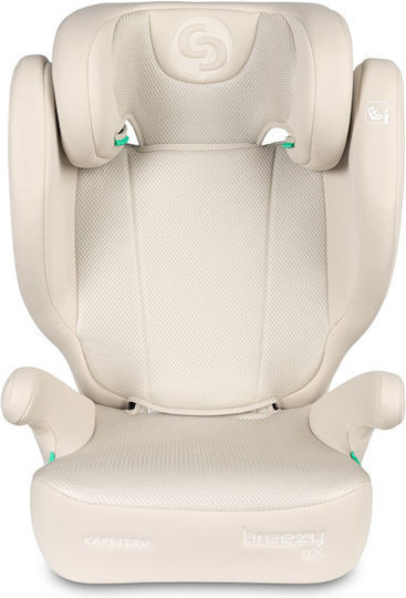 Caretero Breezy Καθισματάκι Αυτοκινήτου i-Size με Isofix Μπεζ