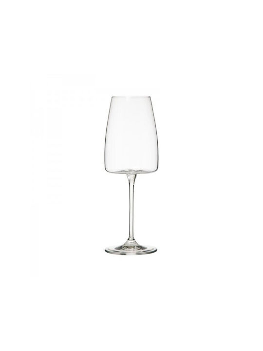 Secret de Gourmet Angara Set Pahare Pentru Vin Alb Din Sticlă Pahare Cu Picior 420ml 6 Bucăți