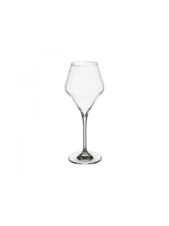 Secret de Gourmet Set Pahare Pentru Vin Alb Din Sticlă Pahare Cu Picior 270ml 6 Bucăți