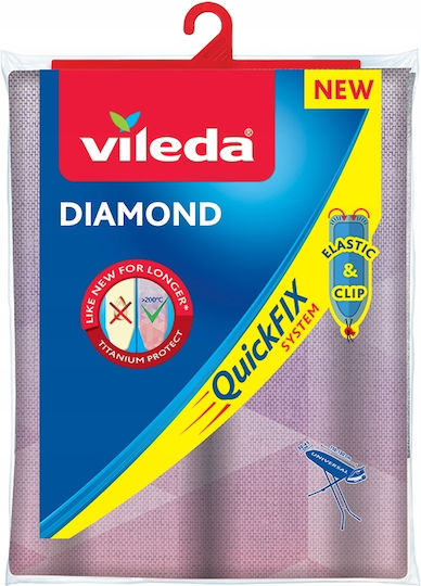 Vileda Diamond Калъф За Дъска За Гладене Жълт