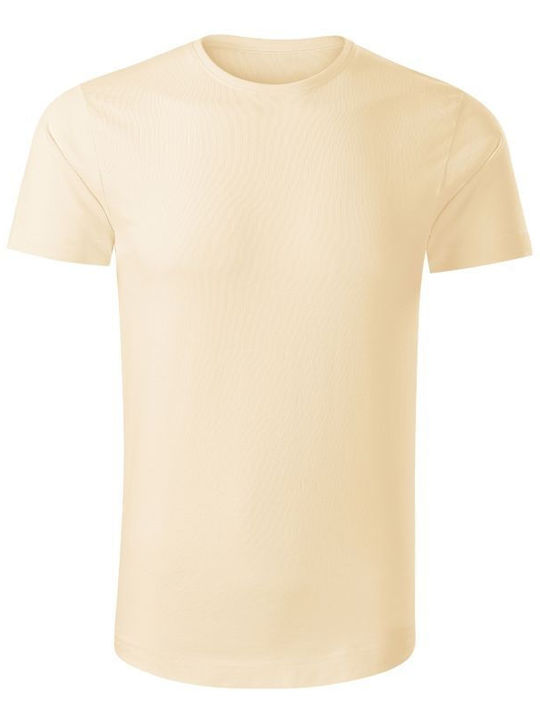 Malfini Ανδρικό Διαφημιστικό T-shirt Κοντομάνικο Almond