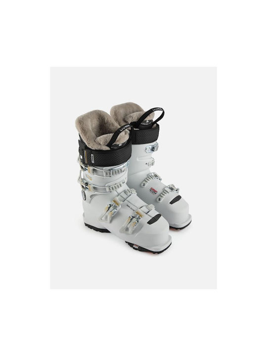 Lange Damentliche Ski-Stiefel Weiß