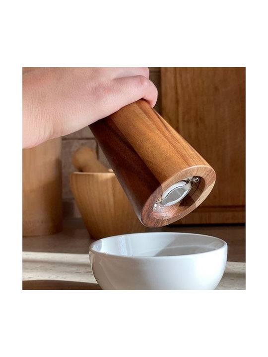 Set Rasnițe Manuale Pentru Condimente Ceramice Maro 21cm 2 Bucăți