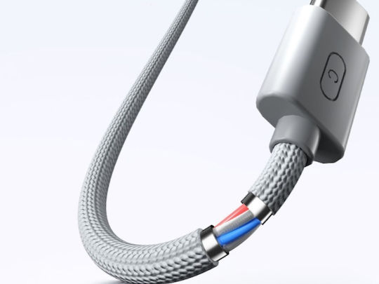Power Bank 10000mAh 15W mit USB-A Ausgangsanschlüsse und USB-C Ausgangsanschlüsse Schnellaufladung 3.0 Silber