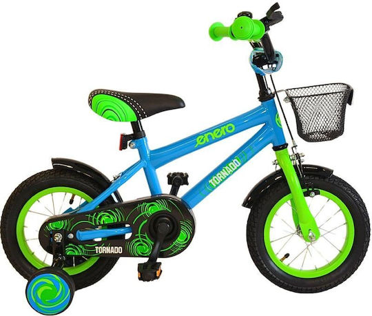 Enero Bicicletă Copii 12" BMX Albă