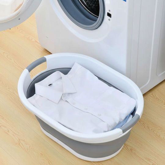 Lecană Pliabilă 40x38x6cm Capacitate 25lt Gri