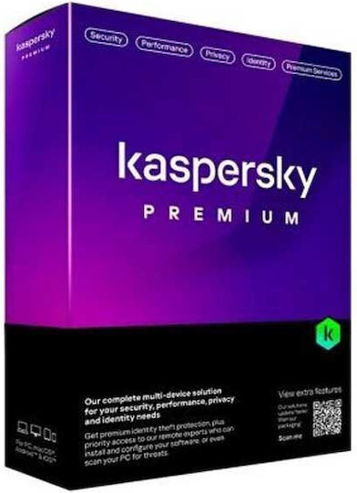 Kaspersky Premium για 5 Συσκευές και 1 Έτος Χρήσης (Ηλεκτρονική Άδεια)