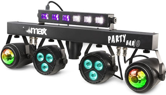 Max Audio Φωτορυθμικό LED PAR PartyBar RGBW