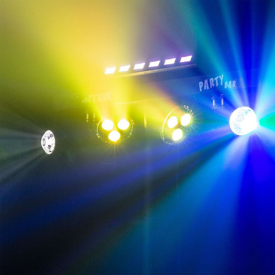Max Audio Φωτορυθμικό LED PAR PartyBar RGBW