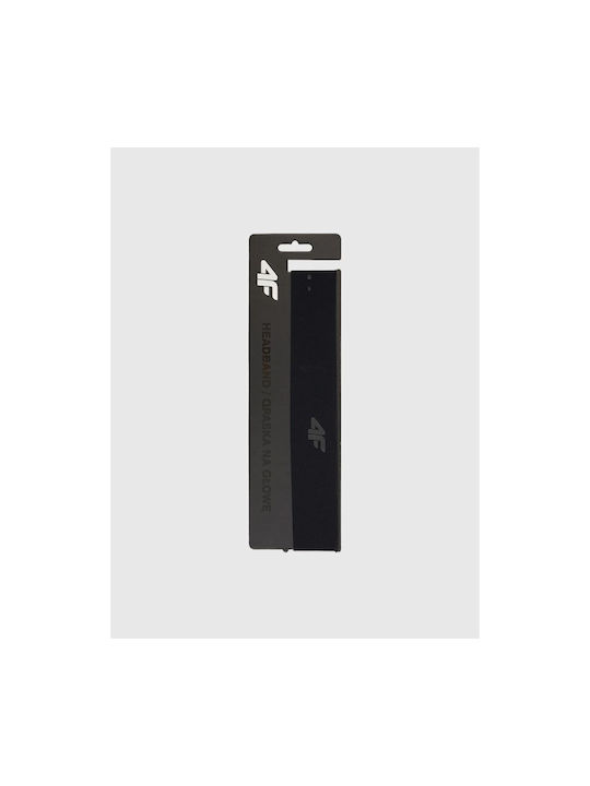 4F Sportliche Modeaccessoires Stirnband Schwarz