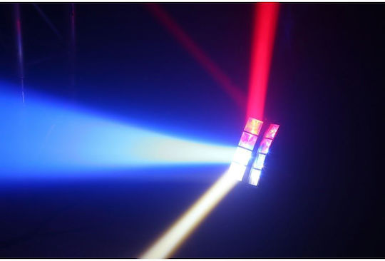 BeamZPro Движеща се светлина LED MHL820 Double Helix 8x3W RGBW