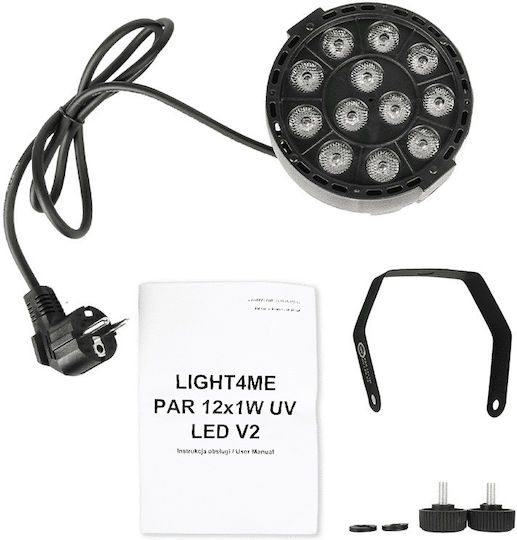 Light4me Moving Light Spot LED PAR UV
