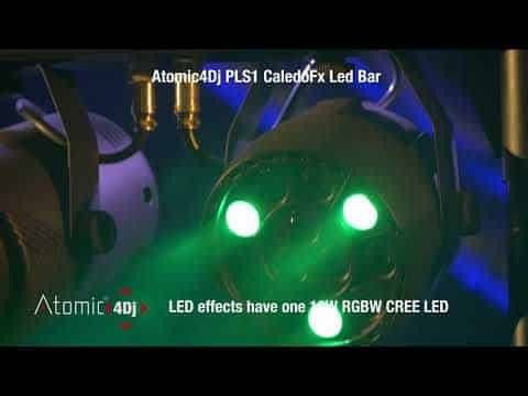 Atomic4DJ Bewegtes Licht LED PAR DMX Caledo RGB