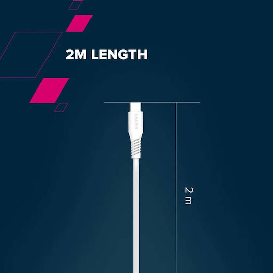 Canyon USB 2.0 Kabel USB-C männlich - USB-C 60W Schwarz 2m