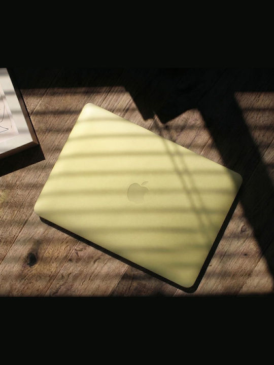 Tech-Protect Macbook Case for Laptop in Yellow Colour