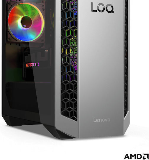 Lenovo LOQ Tower 26ADR10 Gaming Desktop PC (Ryzen 7-8745HX/32GB DDR4/1.0TB SSD/GeForce RTX 5060 Ti/W11 Home)