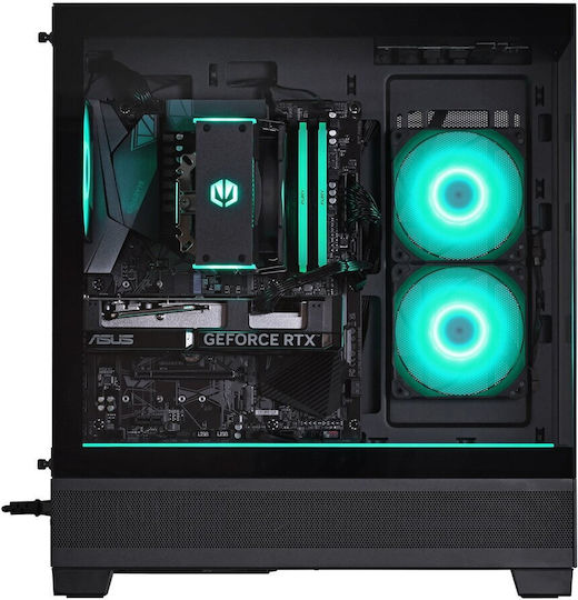 Actina Гейминг Настолен Компютър (Ryzen 5-5500/16GB DDR4/1TB SSD/Radeon RX 7600/Без Операционна Система)