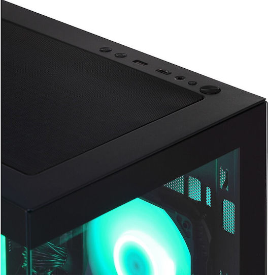 Actina Гейминг Настолен Компютър (Ryzen 5-5500/16GB DDR4/1TB SSD/Radeon RX 7600/Без Операционна Система)