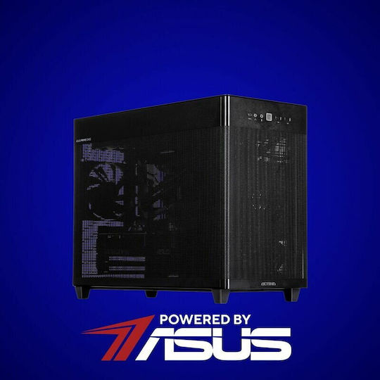 Actina Гейминг Настолен Компютър Ryzen 5-7500F 32GB DDR5 1TB SSD Radeon RX 9060 XT Без Операционна Система