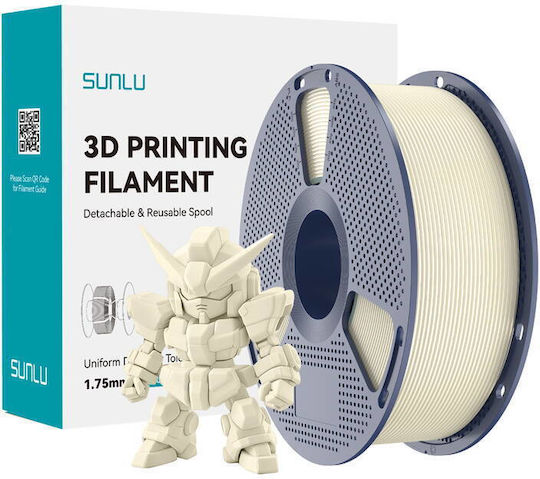Sunlu PLA+ 2.0 3D Printer Filament Μπεζ