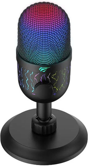 Havit GK52 Δυναμικό Μικρόφωνο USB Επιτραπέζιο, Gooseneck