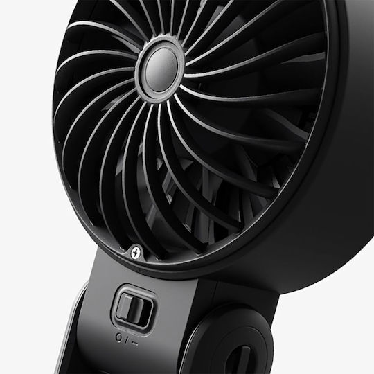 Jisulife Handheld Fan Life7 3600mah Portable Usb Fan Black