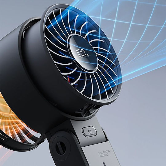 Jisulife Handheld Fan Life7 3600mah Portable Usb Fan Black