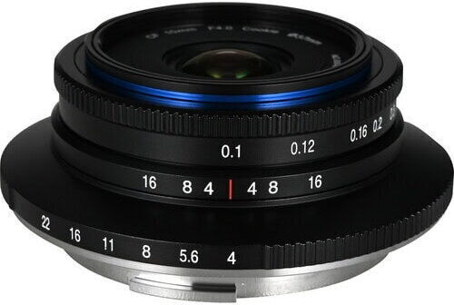 Laowa Crop Camera Lens 10mm F/4 Pancake / Wide Angle for Canon RF Mount Black