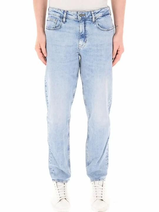 Herren Jeanshosen Loose Fit Blau