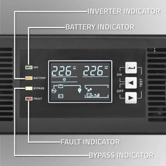 Qoltec 52285 UPS Устройства Line-Interactive 1000VA 1000W