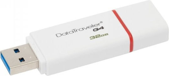 Kingston Datatraveler 32GB USB 3.1 USB-Stick Weiß