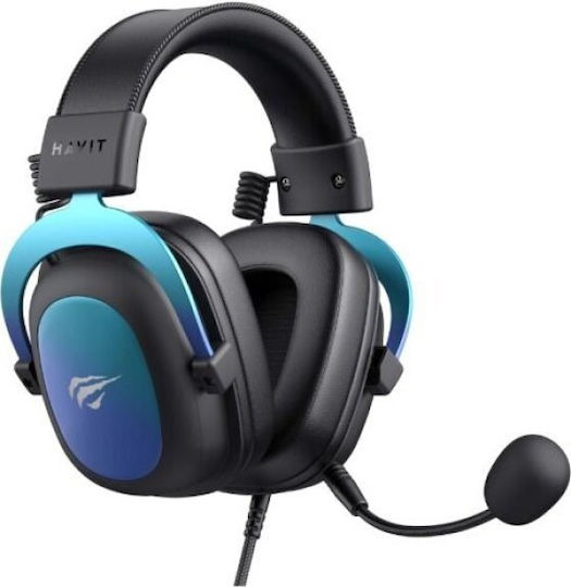 Havit H2002U Pro Ασύρματο Over Ear Gaming Headset με σύνδεση USB
