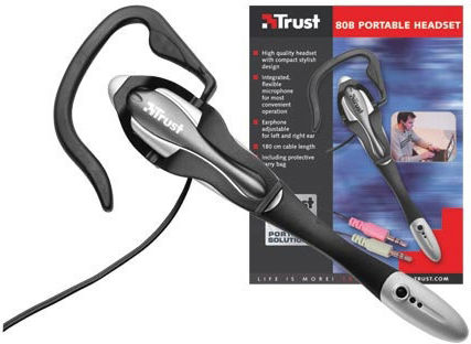 Trust HS-1100p Ohrhaken Gaming-Headset mit 3,5 mm Verbindung Graues