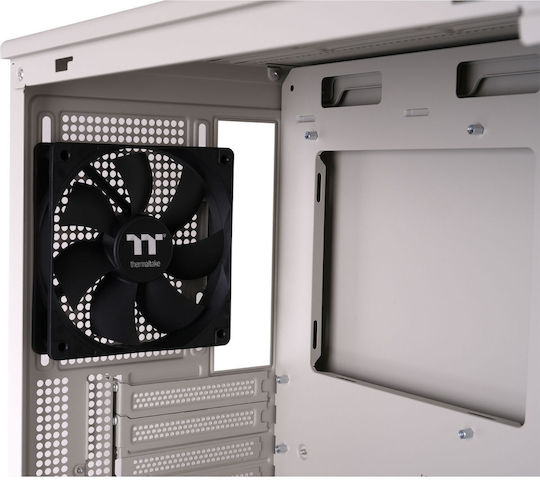 Thermaltake Retro 260 Gaming Mikro-Turm Computergehäuse mit Seitenfenster Beige