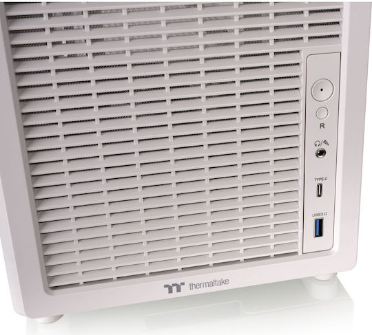 Thermaltake Retro 260 Gaming Mikro-Turm Computergehäuse mit Seitenfenster Beige