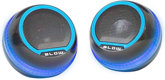 Blow MS-29 Ηχεία Υπολογιστή 2.0 με Ισχύ 6W Μαύρα