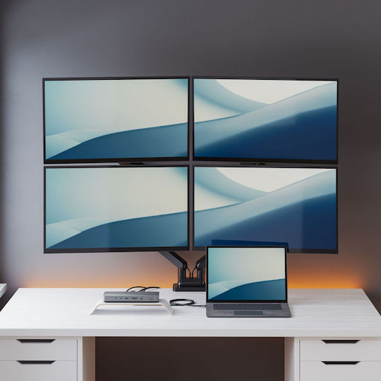 Alogic Thunderbolt 4 Docking Station with 4K Gray (TB4DU4)