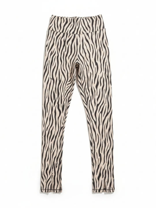 Γυναικείο Κολάν Σύσφιξης Zebra Print