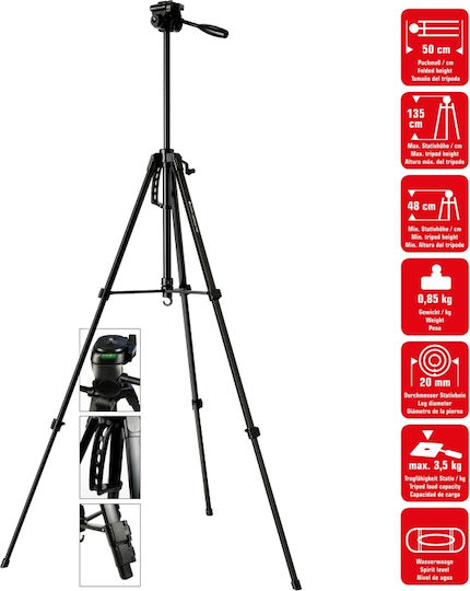 Braun Phototechnik Lightweight 130S Photography Tripod