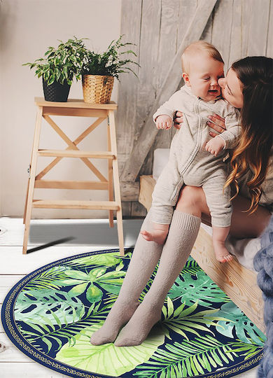 Tulup Pat Mat De Baie Rotund 010260360870000019767 Verde Ø80cm