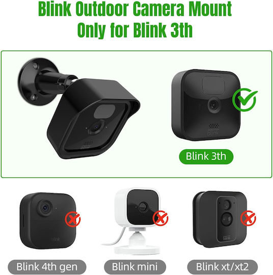 Adjustable 360° Mounts Blink Outdoor Cameras Housing Set 2 Pieces